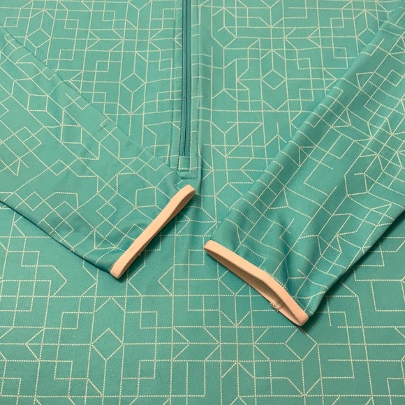 Nike Pro Yoga Running Jacket Half Zip Size Large - Picture 8 of 9